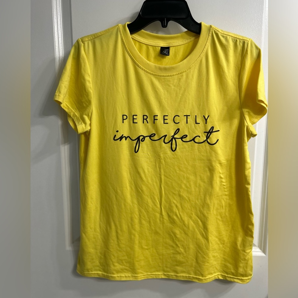 Yellow Graphic Tee - Perfectly Imperfect